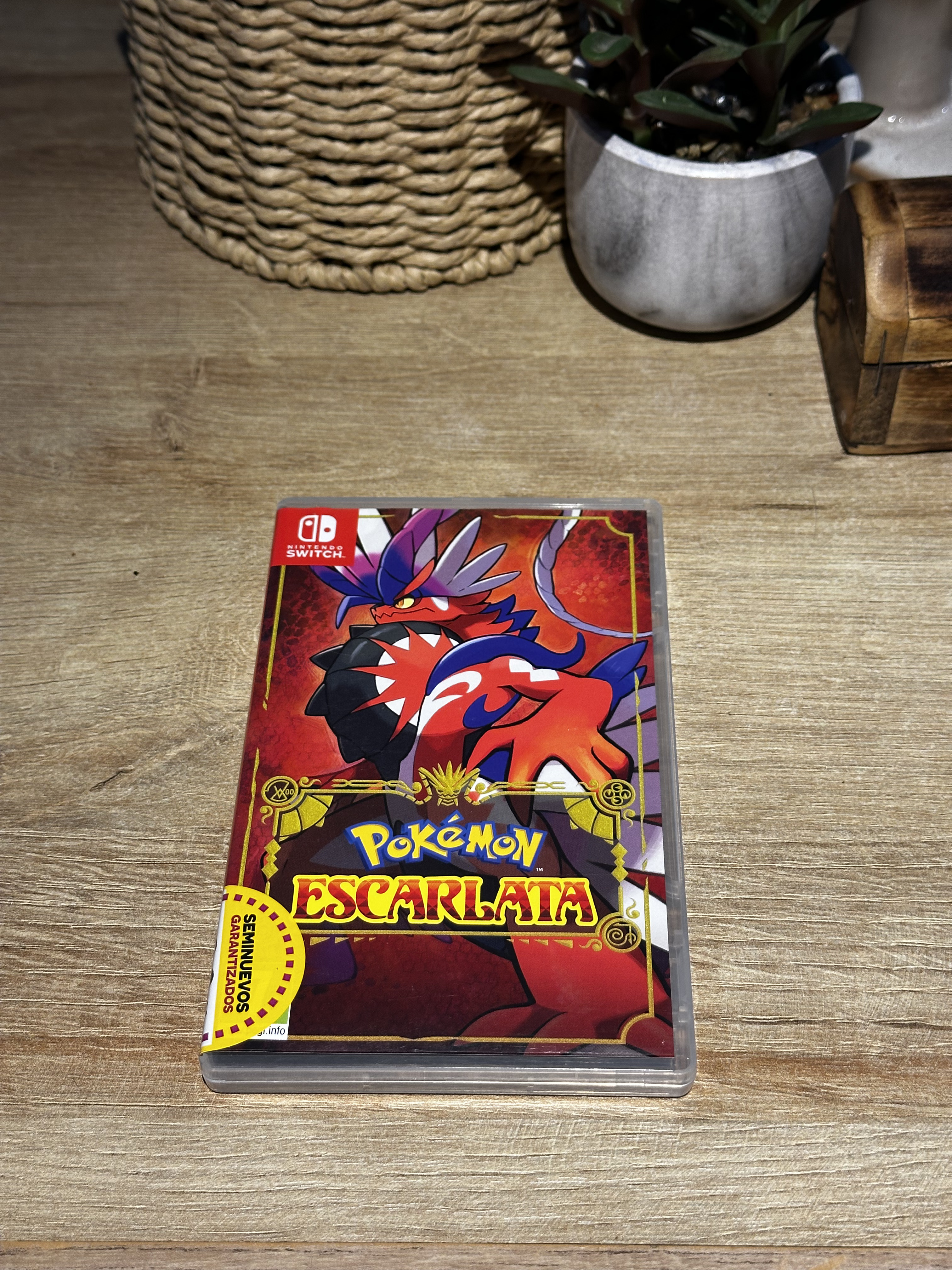 Juego Pokémon Escarlata para Nintendo Switch