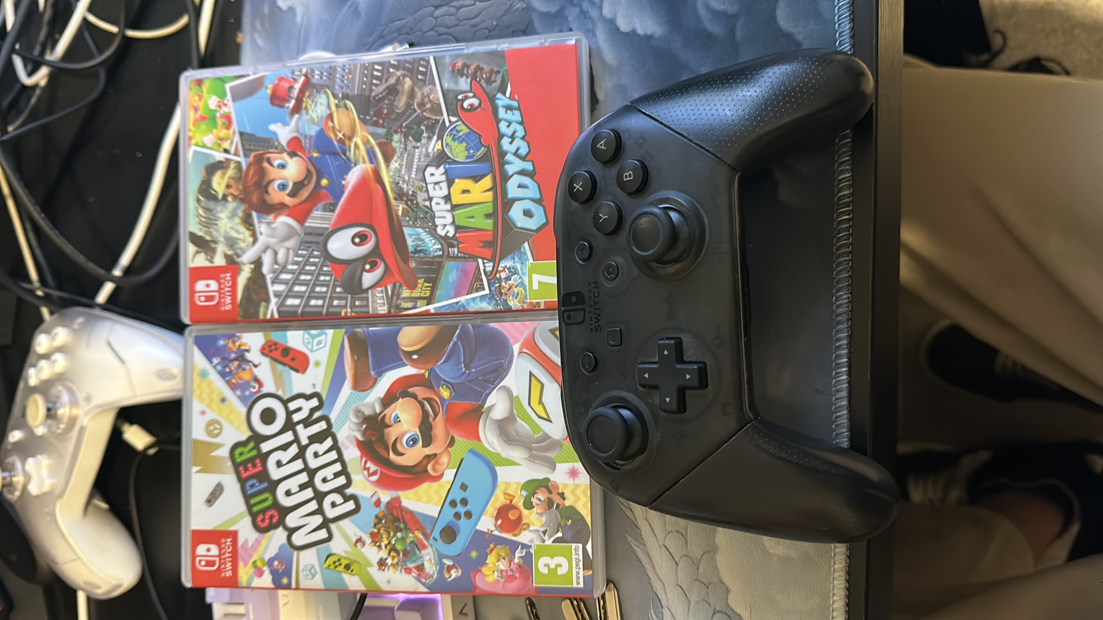 Mando swtich + 2 juegos